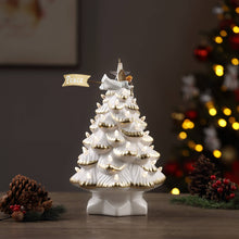 Load image into Gallery viewer, Animated Nostalgic Tree - White Tree with Angel