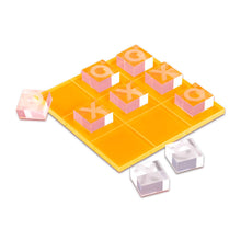 Load image into Gallery viewer, Vince Acrylic Tic Tac Toe Orange