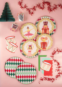 Nutcracker Dessert Plates