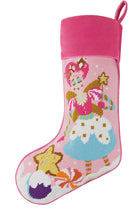 Load image into Gallery viewer, Sugar Plum Embroidered Needlepoint Stocking