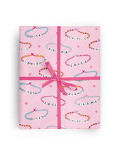 Load image into Gallery viewer, Friendship Bracelet Wrapping Paper Roll