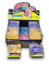 Load image into Gallery viewer, Sqweez Ball Stretch &amp; Squeeze Toy – Diamond Shape 12ct