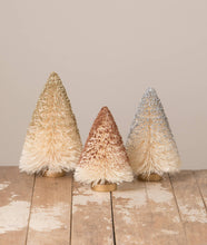 Load image into Gallery viewer, Metallic Bottle Brush Trees