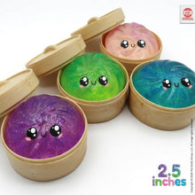 Load image into Gallery viewer, Mystery Glitter Dumpling Mini Squishy (2.5")