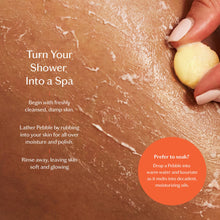Load image into Gallery viewer, Amber &amp; Vanilla Pebble | Deep Moisturizing Bath &amp; Shower Oil