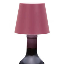 Load image into Gallery viewer, Classic Shade LED Bottle Stopper Light-5&quot;H-Magenta Pink