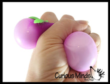 Load image into Gallery viewer, 1 Fruit Soft Fluff-Creamy Doh Filled Squeeze Stress Ball Toy