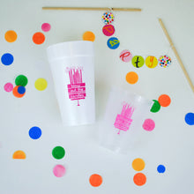 Load image into Gallery viewer, Pink Birthday Foam Cup