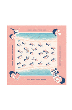 Load image into Gallery viewer, Pink Umbrellas Mahjong Mat