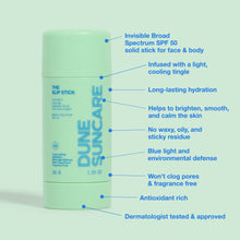 Load image into Gallery viewer, The Slip Stick - Invisible Suncare Stick for Face &amp; Body