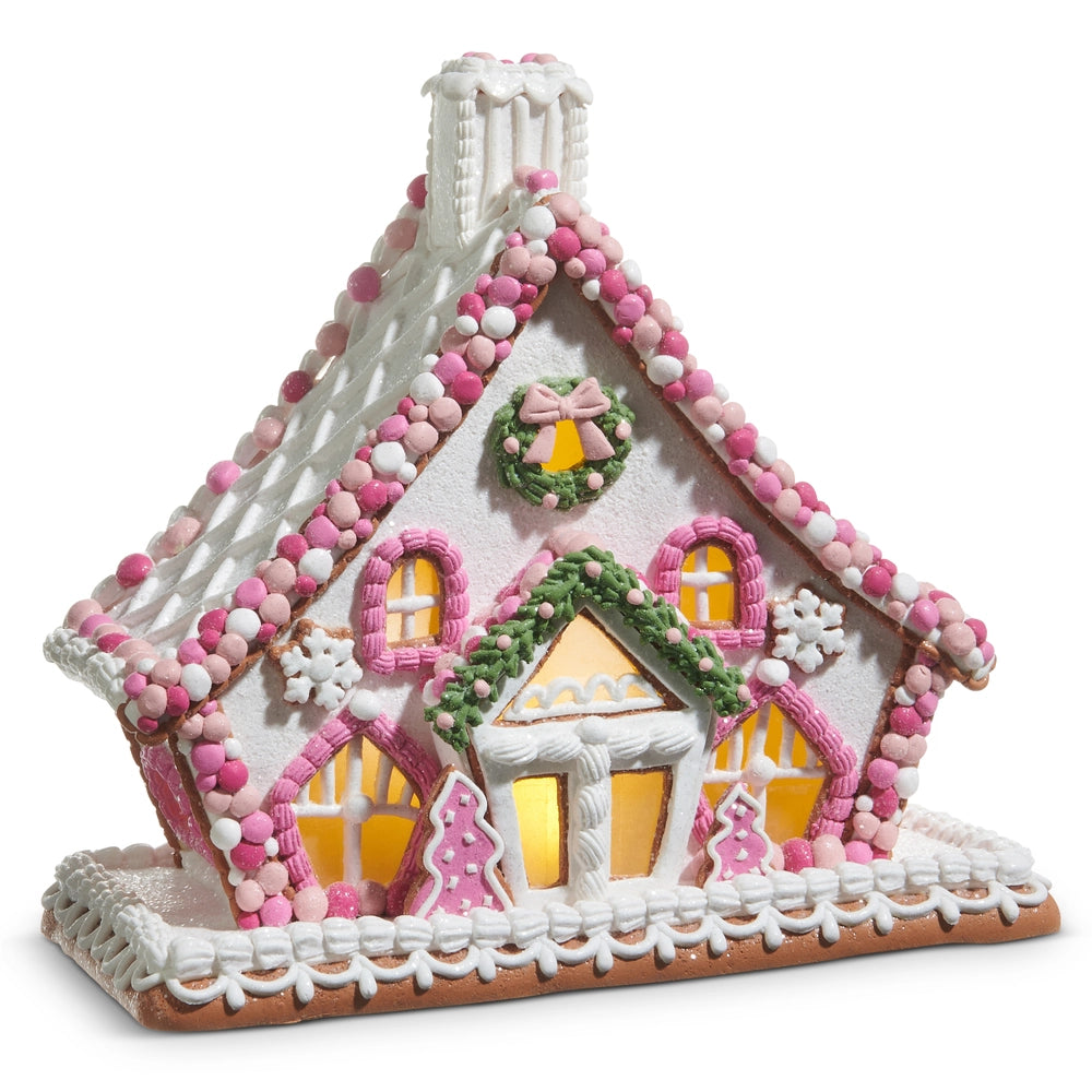 Pink Gingerbread House