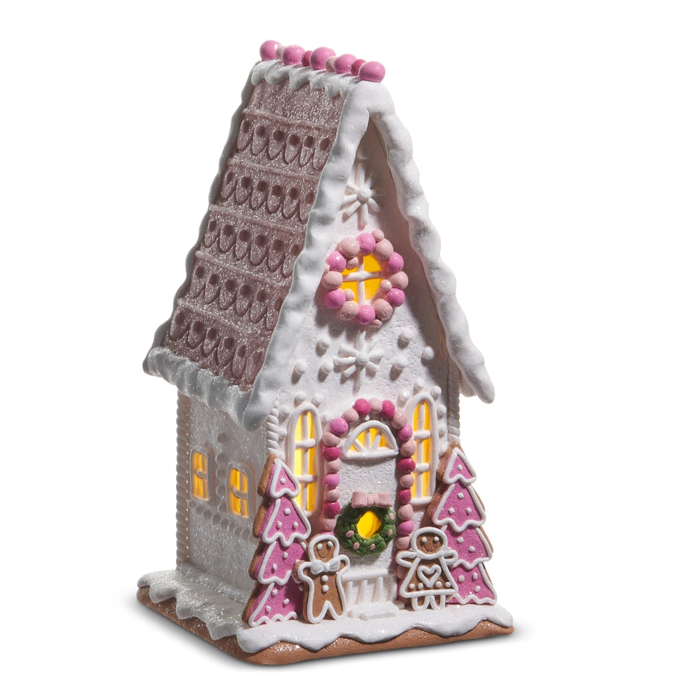 Pink Gingerbread House 12