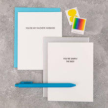 Load image into Gallery viewer, You're My Favorite Husband - Love | Anniversary - Funny Card