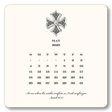 Load image into Gallery viewer, 2026 Cross Calendar with Easel