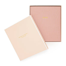 Load image into Gallery viewer, Baby Book, Rose Linen: Rose Linen Scatter Dot