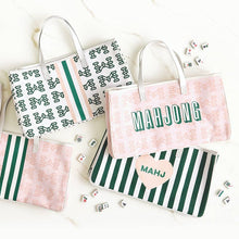 Load image into Gallery viewer, Mahjong Canvas Tote - Mahj Heart