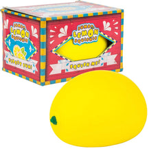 Load image into Gallery viewer, 1 Jumbo Doh Filled Lemon - Soft Stress Squishy Ball Fruit