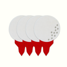 Load image into Gallery viewer, Golf Tee Linen Cocktail Napkins - Set of 4