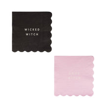Load image into Gallery viewer, GBW1239 - Good Witch Bad Witch Cocktail Napkin Set