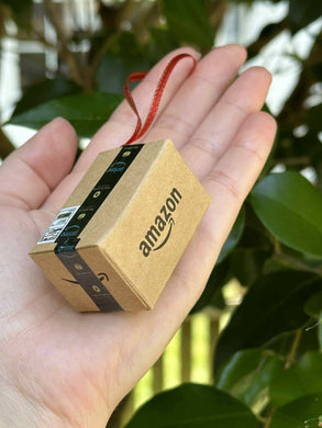 Mini Amazon Box Ornament