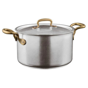 Saucepot with Lid, 2 Handles, 1965 Vintage