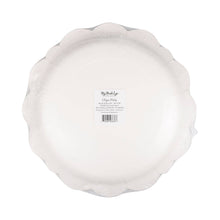 Load image into Gallery viewer, Blue Scalloped Edge 10&quot; Plates
