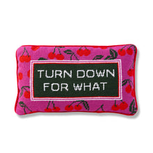 Load image into Gallery viewer, Turn Down Needlepoint Pillow