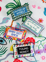 Load image into Gallery viewer, Baby Got Back Mini Needlepoint Pillow
