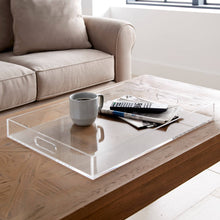 Load image into Gallery viewer, 23&quot; X 16&quot; Acrylic Serving Tray