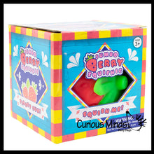 Load image into Gallery viewer, 1 Jumbo Doh Filled Strawberry - Soft Stress Squishy Ball