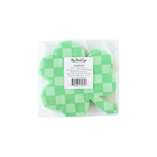 Load image into Gallery viewer, Checkered Shamrock Paper Napkin