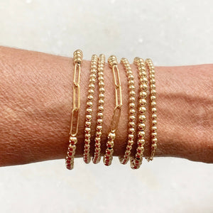 Brittany Link Bracelet: 7”