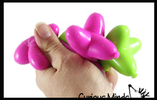 Load image into Gallery viewer, 1 Mini Balloon Dog Doh Filled Stress Ball - assorted colors