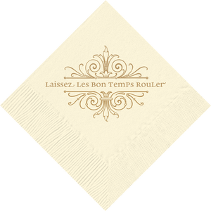 Laissez Beverage Ivory Napkins