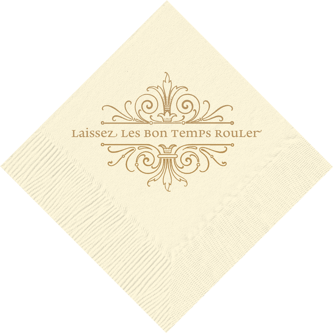 Laissez Beverage Ivory Napkins