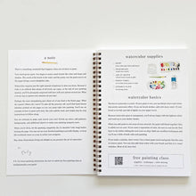 Load image into Gallery viewer, Fruit watercolor workbook