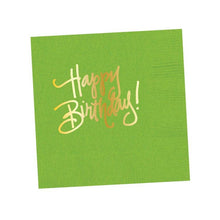 Load image into Gallery viewer, Happy Birthday! Napkins: Hot Pink