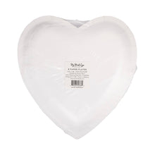 Load image into Gallery viewer, You + Me Heart Paper Plate (8ct)