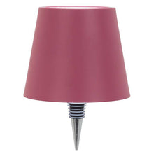 Load image into Gallery viewer, Classic Shade LED Bottle Stopper Light-5&quot;H-Magenta Pink