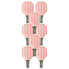 Load image into Gallery viewer, Pink Paddle Shaped Paper Plates