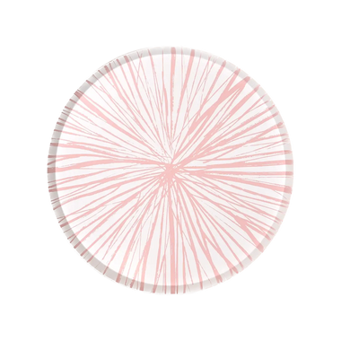 Pink Radiance Dinner Paper Plates