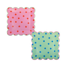 Load image into Gallery viewer, Polka Dot Plate Set