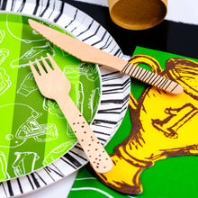 Load image into Gallery viewer, Radiance Black Dinner Paper Plates