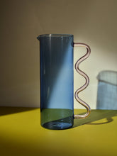 Load image into Gallery viewer, Wave Pitcher, Blue/Pink