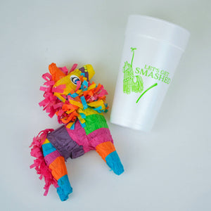 20oz. Styrofoam Cup 10 Pack Sleeve {Let's Get Smashed}