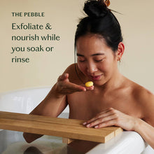 Load image into Gallery viewer, Amber &amp; Vanilla Pebble | Deep Moisturizing Bath &amp; Shower Oil