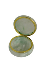 Load image into Gallery viewer, Round Green Alabaster Trinket Box