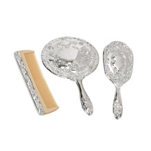 Load image into Gallery viewer, Ornate Vanity Set with Comb, Brush &amp; Mirror