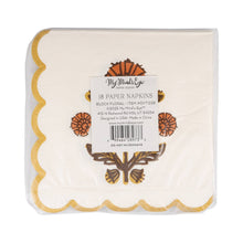 Load image into Gallery viewer, GVT1238 - Give Thanks Floral Cocktail Napkin