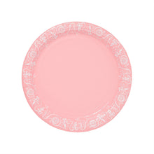Load image into Gallery viewer, Mahjong Jasperware Inspired Dinner Paper Plates - Pack of 8